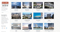 Desktop Screenshot of miami-new-construction.com